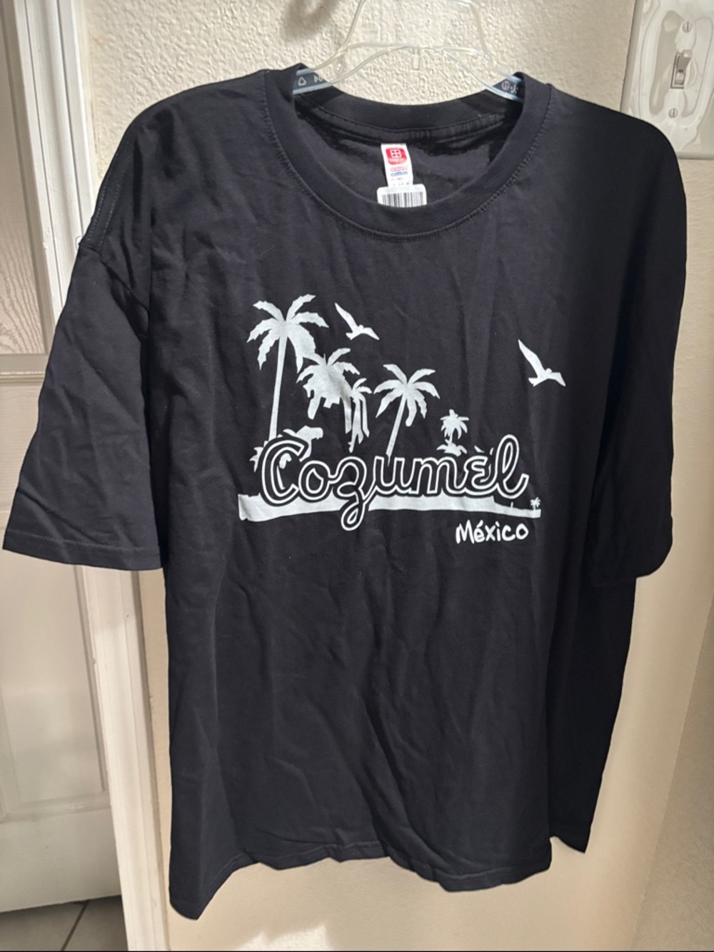 Cozumel Mexico Black Graphic Tee XL NWT